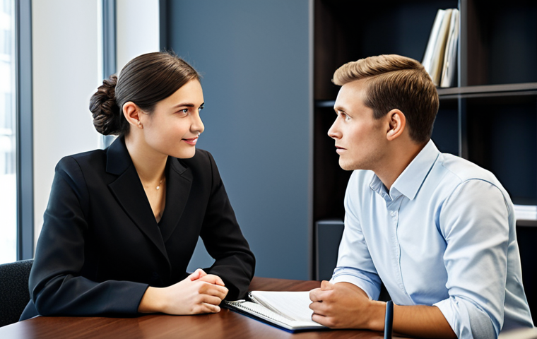 Mentoring & Guidance**
"A young professional in modest business attire, sitting across from a seasoned mentor in a well-lit, modern office, fully clothed, appropriate content, safe for work, perfect anatomy, natural pose, professional development, family-friendly, showcasing knowledge transfer and career advice, serious but encouraging tone."
**